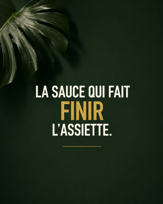 Visuel d'accroche typographique sur fond sombre